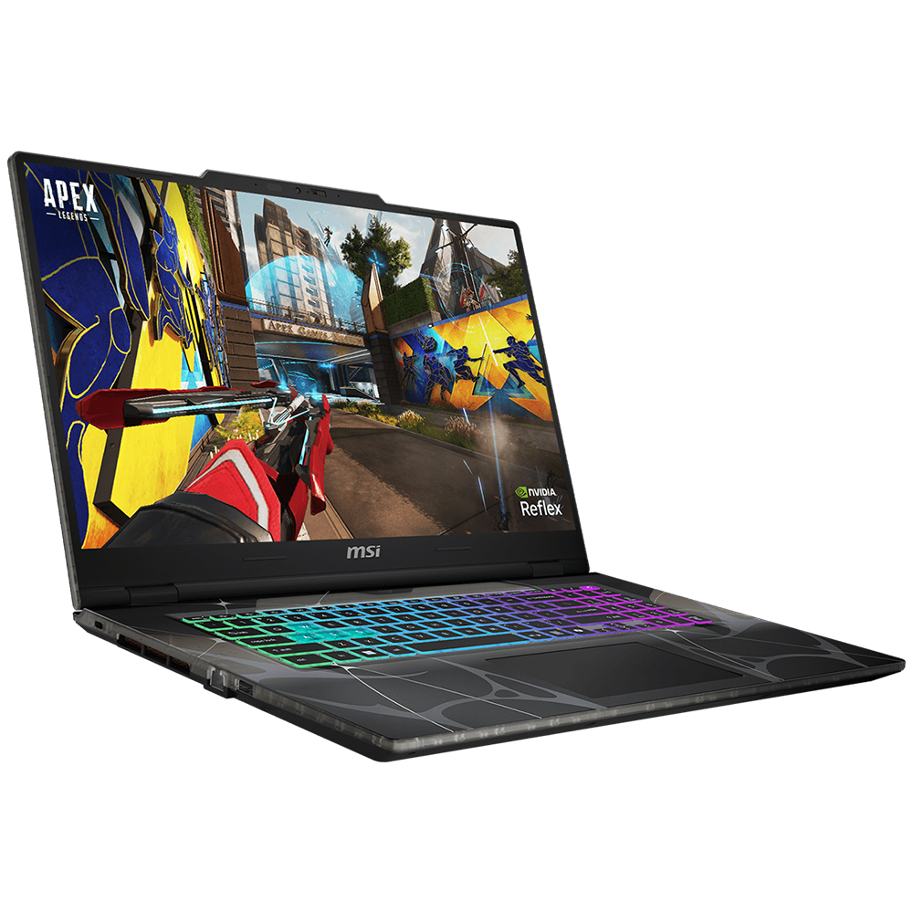 Notebook Gamer MSI Cyborg 17 B2RWFKG-067US Intel Core 9 270H Pantalla Full HD 17.3" 16GB RAM 1Tb SSD GeForce RTX5060 8GB Windows 11 - Translucent Negro (Inglés)