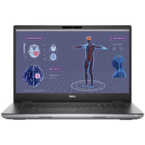 Notebook Dell Precision 7780 Intel Core I9 13950HX Pantalla Full HD 17.3" 128GB RAM 4Tb SSD GeForce RTX5000A 16GB Windows 11 Pro - Gris (Inglés)