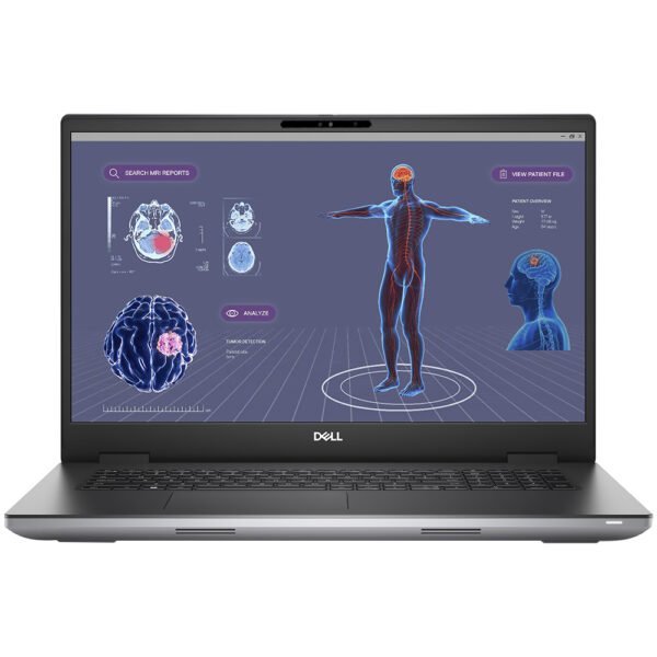 Notebook Dell Precision 7780 Intel Core I9 13950HX Pantalla Full HD 17.3" 128GB RAM 4Tb SSD GeForce RTX5000A 16GB Windows 11 Pro - Gris (Inglés)