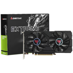 Tarjeta Gráfica 6 GB BIOSTAR GTX 1660TI Extreme Gaming 1770 MHZ 192 - BIT GDDR6 / HDMI / DISPLAYPORT VN1666TF69 - TN1RA - BS2