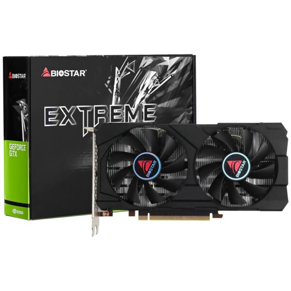 Tarjeta Gráfica BIOSTAR Extreme Gaming 6 GB GeForce GTX 1660TI GDDR6-VN1666TF69-TN1RA-BS2