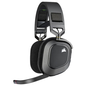 Auricular Con Micrófono Gamer Corsair Hs80 RGB Inalámbrico Negro (CA-9011235-NA)