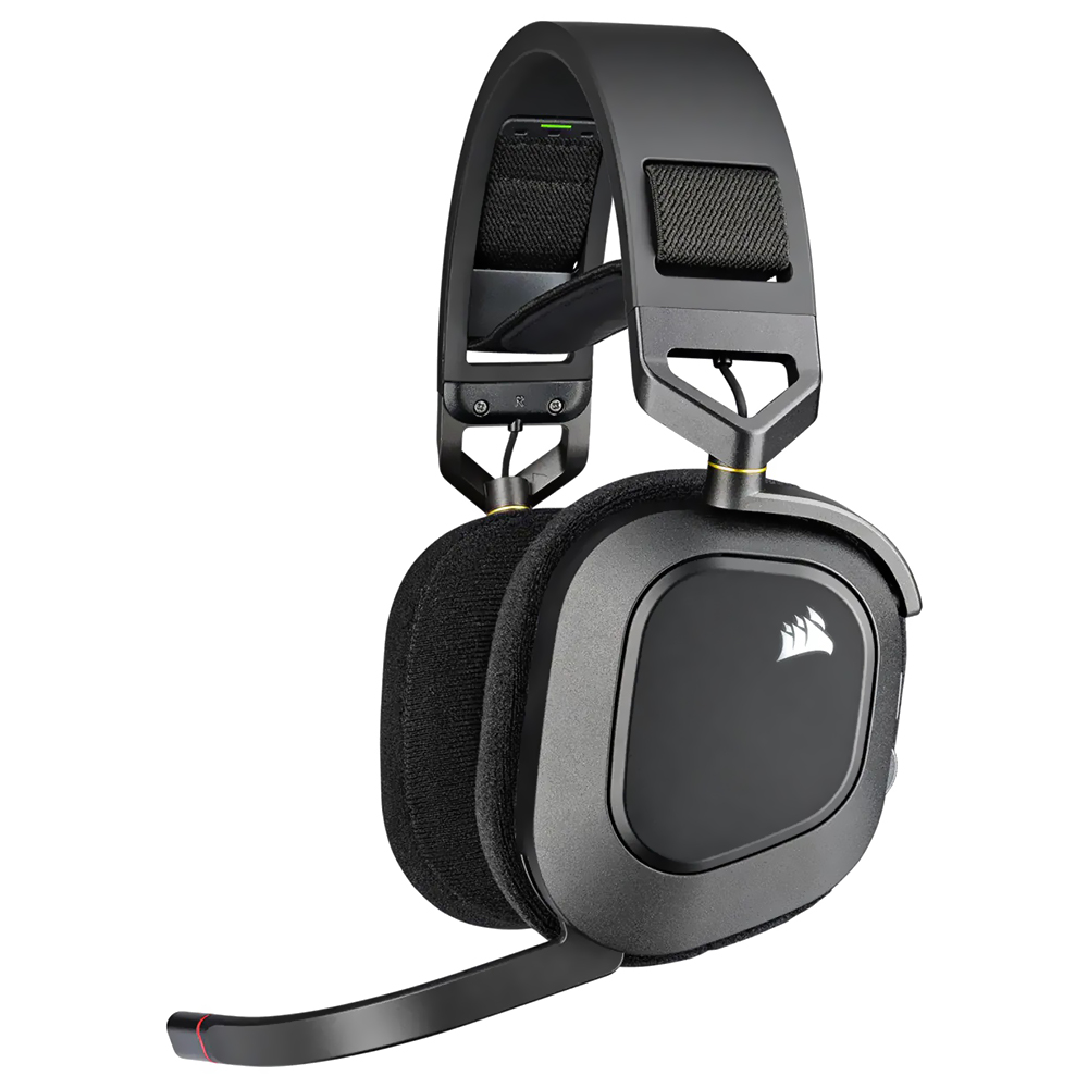 Auricular Con Micrófono Gamer Corsair Hs80 RGB Inalámbrico Negro (CA-9011235-NA)