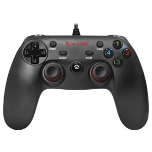 Control Redragon G807 Saturn Vibracion para PS3 / PC / USB Negro
