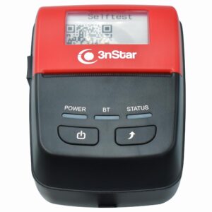Impresora Térmica Portátil de Recibos 3NSTAR PPT205BT - Negro Rojo