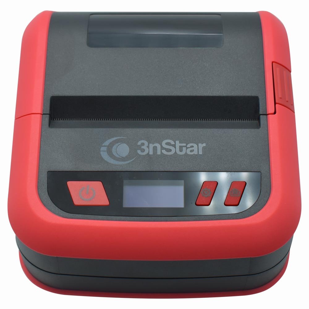 Impresora Térmica Portátil de Recibos Y Etiquetas 3NSTAR PPT305BT-NEGRO Rojo