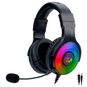 Auricular Gamer Redragon H350Rgb-1 Pandora 2 RGB Con Cable Negro