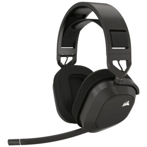 Auricular Gamer Corsair Hs80 Max Premium RGB Inalámbrico - Steel Gris (CA-9011295-NA)