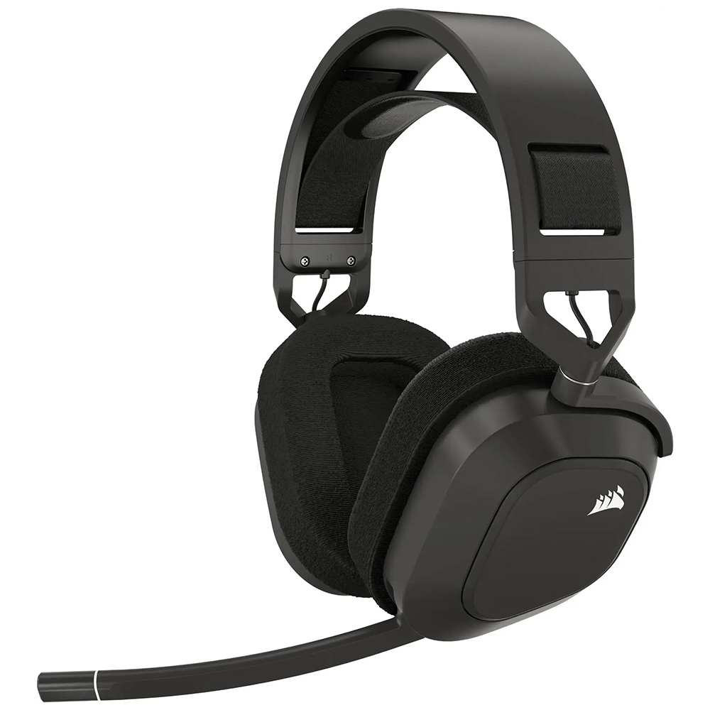 Auricular Gamer Corsair Hs80 Max Premium RGB Inalámbrico - Steel Gris (CA-9011295-NA)