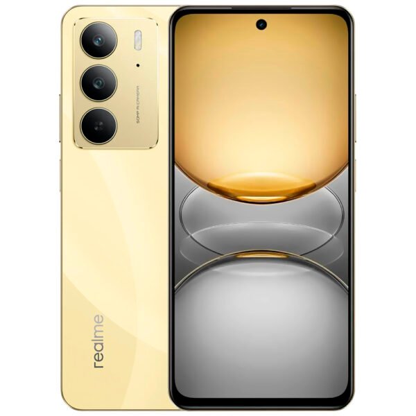 Celular Realme C75 RMX3941 NFC 8GB de RAM / 256GB / Pantalla 6.72" / Dual SIM LTE-Lightning Dorado (Anatel)