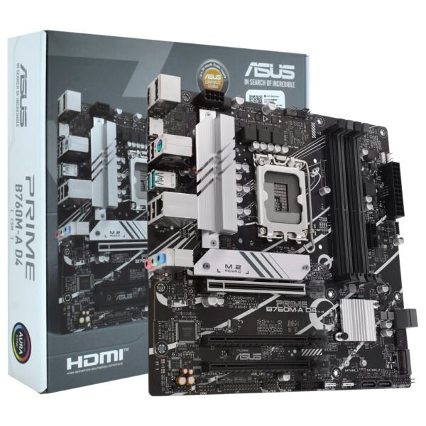 Placa Madre ASUS Prime B760M-A D4 Csm Socket LGA 1700 DDR4