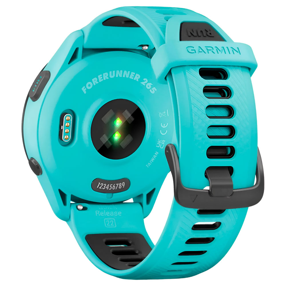Reloj Garmin Forerunner 265 AMOLED - Turquesa (010-02810-02)