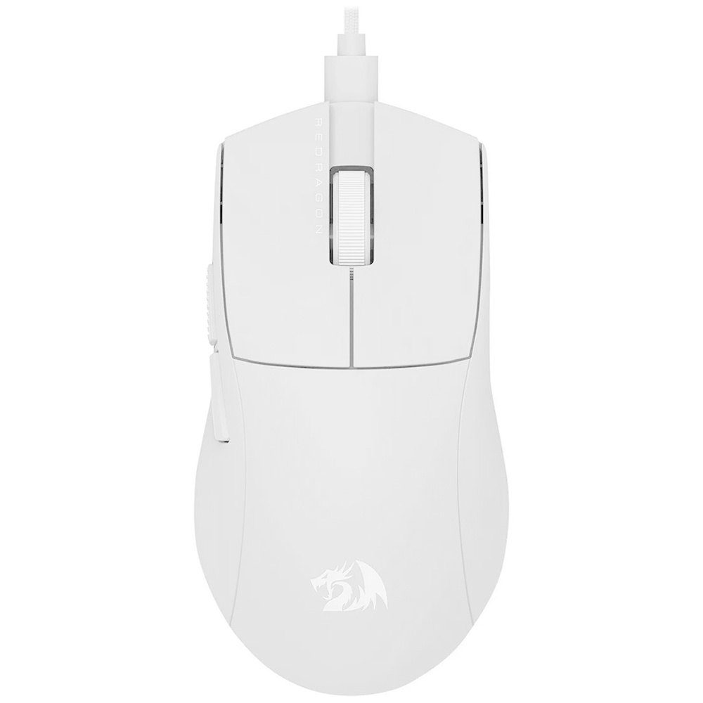 Mouse Gamer Redragon M724W K1NG 1K USB-Blanco