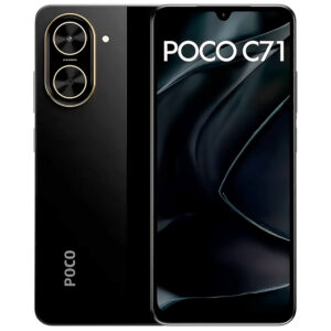 Celular Xiaomi POCO C71 4GB de RAM / 128GB / Pantalla 6.88" / Dual SIM LTE-Negro (Global)