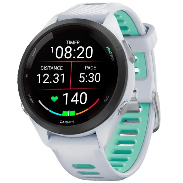 Reloj Garmin Forerunner 265S AMOLED - Blanco (010-02810-04)