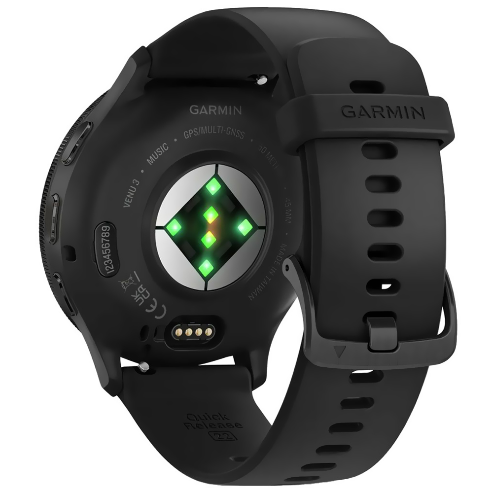 Reloj Garmin Venu 3-NEGRO / Gris (010-02784-01)