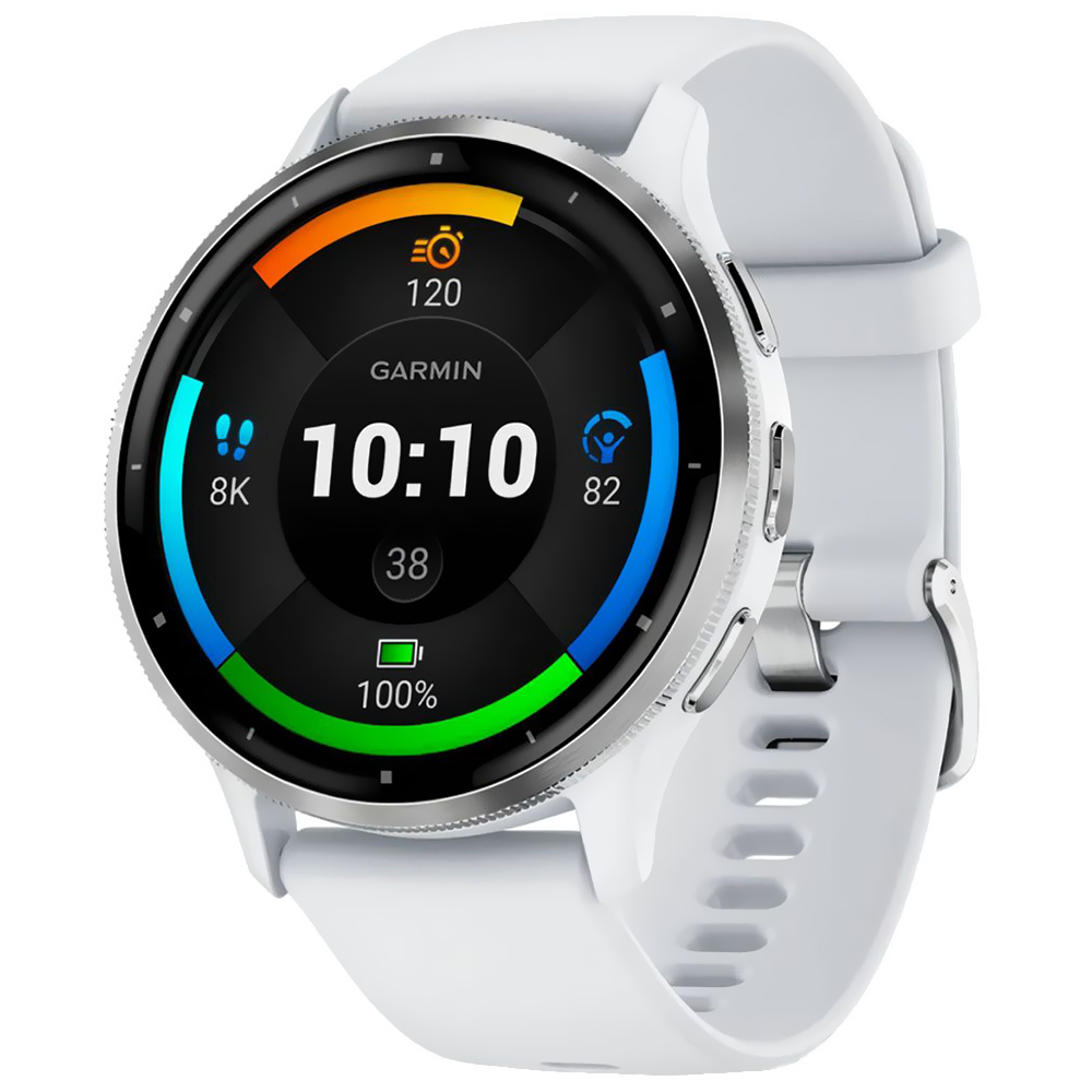 Reloj Garmin Venu 3-BLANCO / Plata (010-02784-00)