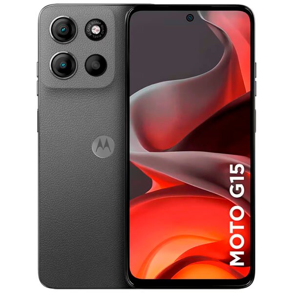 Celular Motorola G15 XT2521-2 4GB de RAM / 128GB / Pantalla 6.72" / Dual SIM LTE-Gris