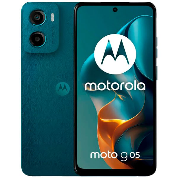 Celular Motorola G05 XT2523-2 4GB de RAM / 128GB / Pantalla 6.67" / Dual SIM LTE-Verde