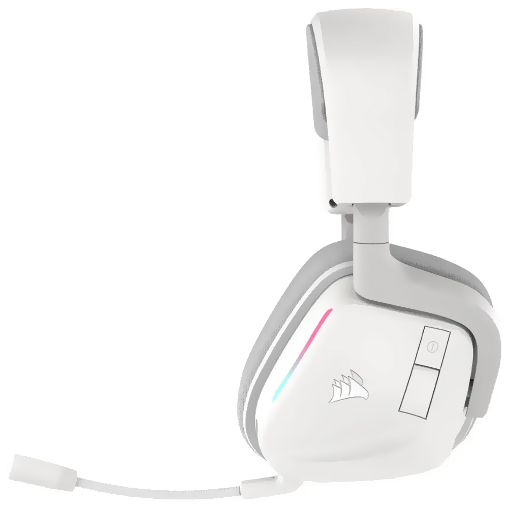 Auricular Con Micrófono Gamer Corsair Void V2 Inalámbrico Blanco (CA-9011380-WW)