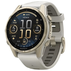 Reloj Inteligente Garmin Fenix 8 Sapphire Soft - Dorado / Beige (010-02903-10)