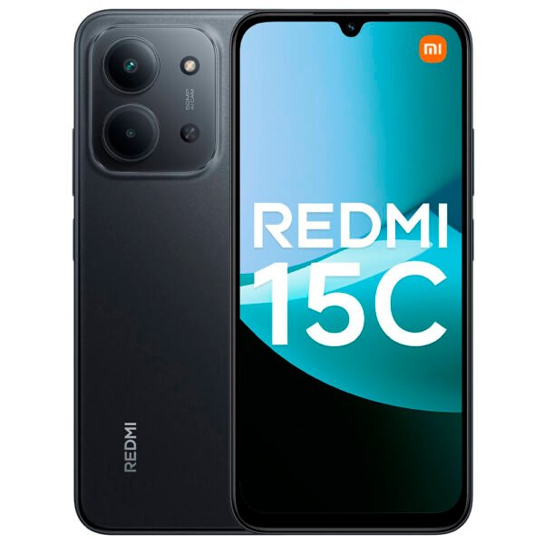 Celular Xiaomi Redmi 15C 8GB de RAM / 256GB / Pantalla 6.9" / Dual SIM LTE-Negro (Global)
