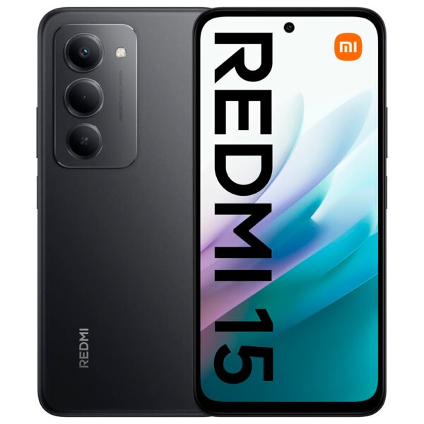 Celular Xiaomi Redmi 15 6GB de RAM / 128GB / Pantalla 6.9" / Dual SIM LTE-Midnight Negro (Global)