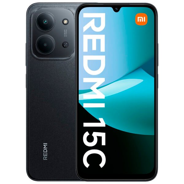 Celular Xiaomi Redmi 15C 4GB de RAM / 256GB / Pantalla 6.9" / Dual SIM LTE-Midnight Negro (Global)