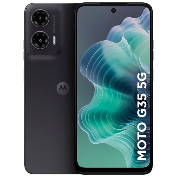 Celular Motorola G35 5G XT2433-5 4GB de RAM / 128GB / Pantalla 6.72" / Dual SIM 5G-MIDNIGHT Negro
