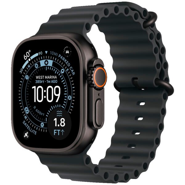 Apple Watch Ultra 3 MF0J4LW/A 49MM / One Size / GPS + Celular - Black Titanium / Black Ocean Band