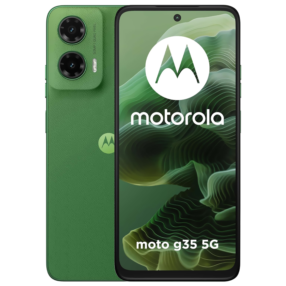 Celular Motorola G35 5G XT2433-5 4GB de RAM / 128GB / Pantalla 6.72" / Dual SIM 5G-LEAF Verde