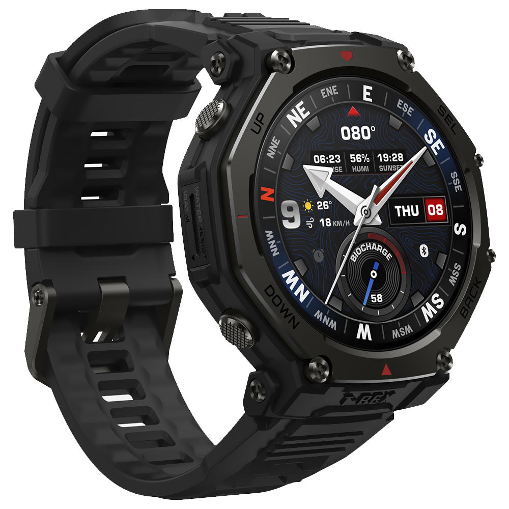 Reloj Inteligente Amazfit T-Rex 3 Pro A2444 Tactical - Negro