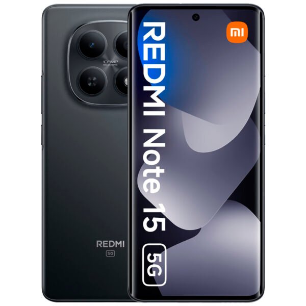 Celular Xiaomi Redmi Note 15 5G 8GB de RAM / 256GB / Pantalla 6.77" / Dual SIM 5G-NEGRO (Global)