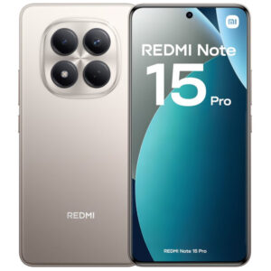 Celular Xiaomi Redmi Note 15 Pro 8GB de RAM / 256GB / Pantalla 6.77" / Dual SIM LTE-Titanium Color (Global)