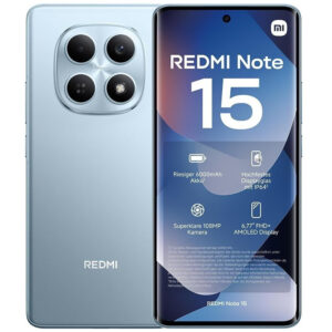 Celular Xiaomi Redmi Note 15 6GB de RAM / 128GB / Pantalla 6.77" / Dual SIM LTE-Glacier Azul (Global)