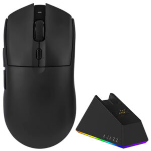 Mouse Gamer Ajazz AJ139 V2 Mc Nacodexx Wireless - Negro (985591)