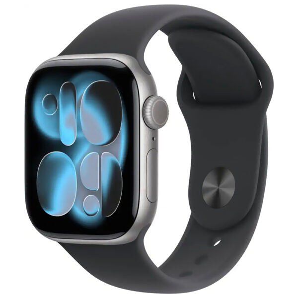 Apple Watch S11 MEV44LW/A 46MM / M-L / GPS-Space Gray Aluminium / Black Sport Band