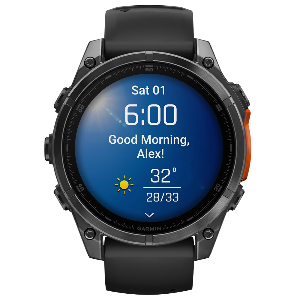 Reloj Garmin Fenix 8 AMOLED - Slate Gris (010-02904-00)