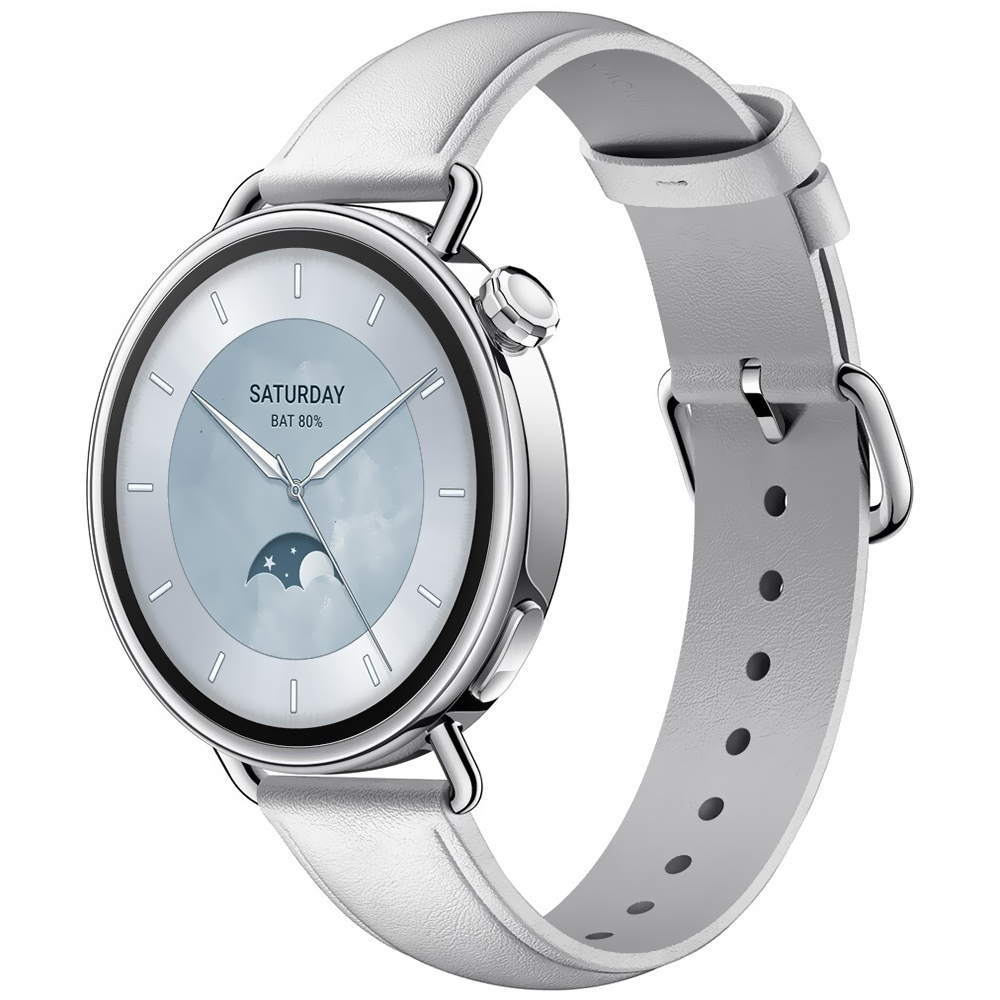 Reloj Inteligente Xiaomi Watch S4 M2502W1-LEATHER Blanco