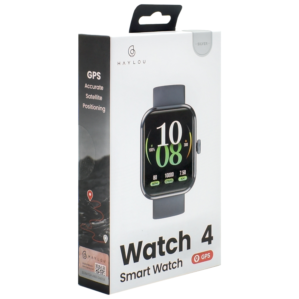 Reloj Inteligente Haylou Watch 4 HF011-PLATA
