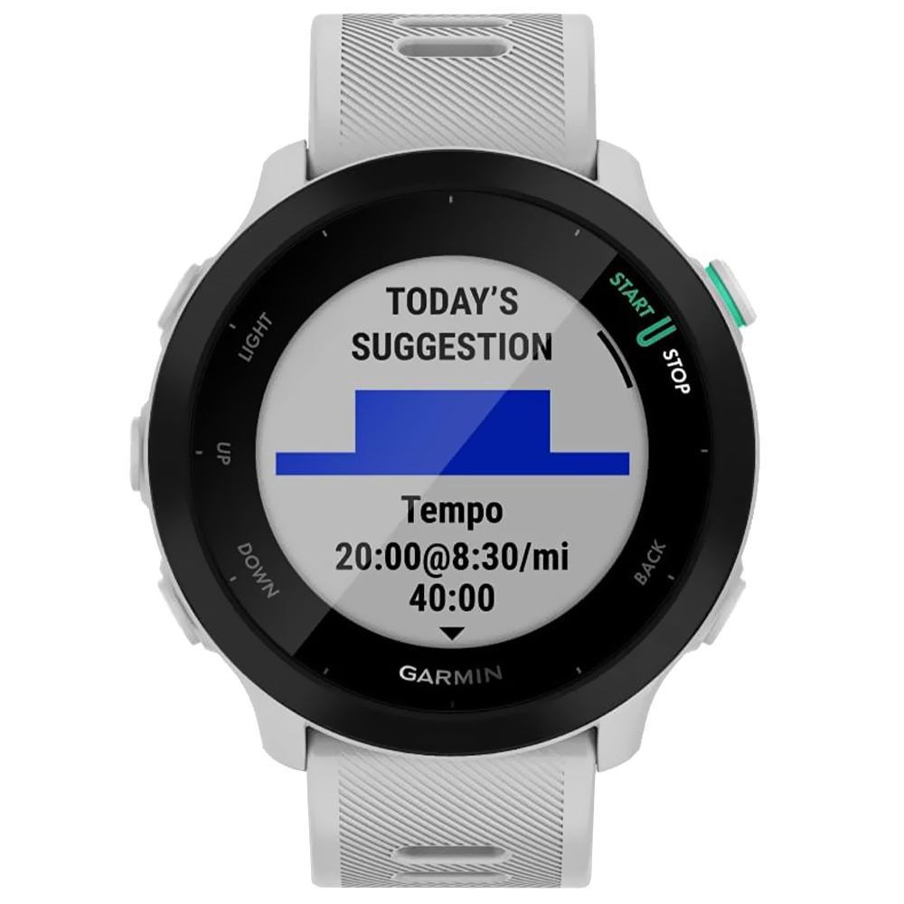 Reloj Garmin Forerunner 55-BLANCO (010-02562-15)