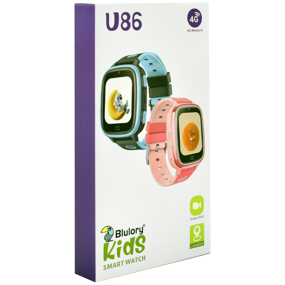 Reloj Inteligente Blulory U86DD Kids LTE-Azul