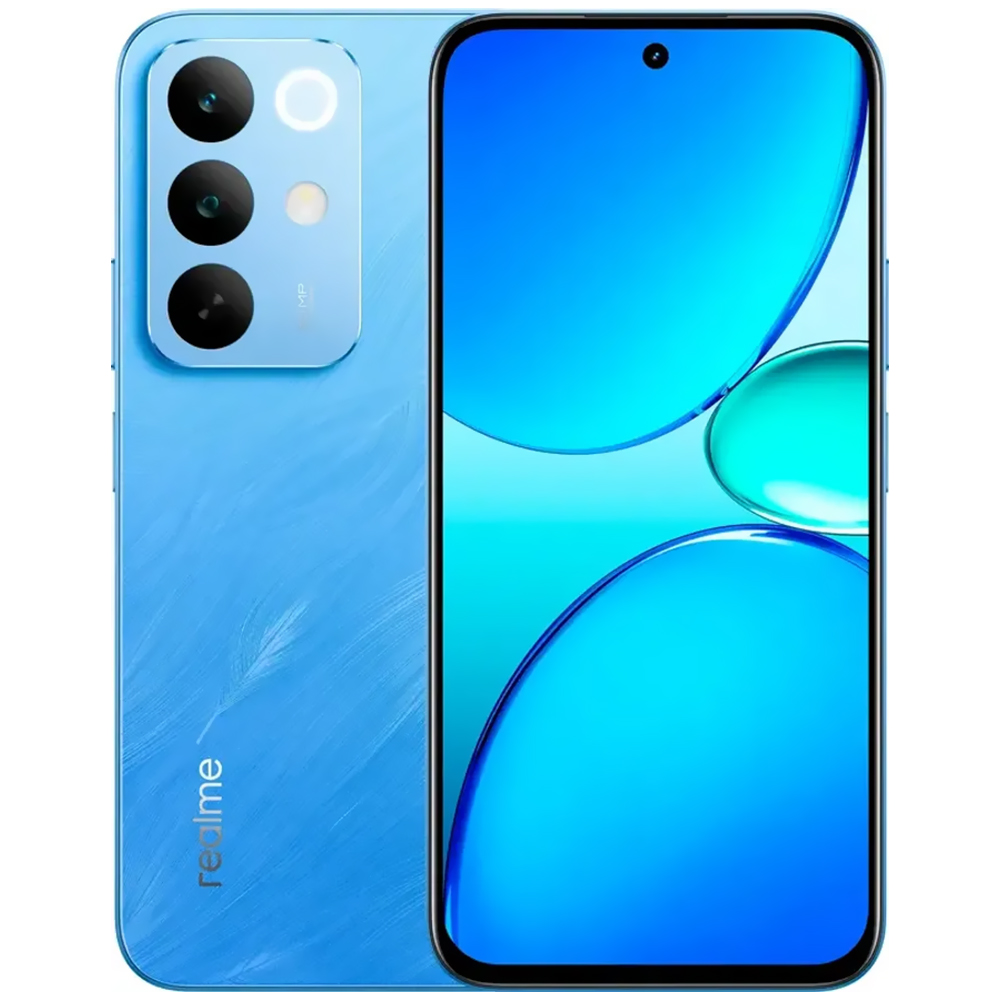 Celular Realme C85 RMX5566 NFC 8GB de RAM / 256GB / Pantalla 6.8" / Dual SIM LTE-Kingfisher Azul (Anatel)