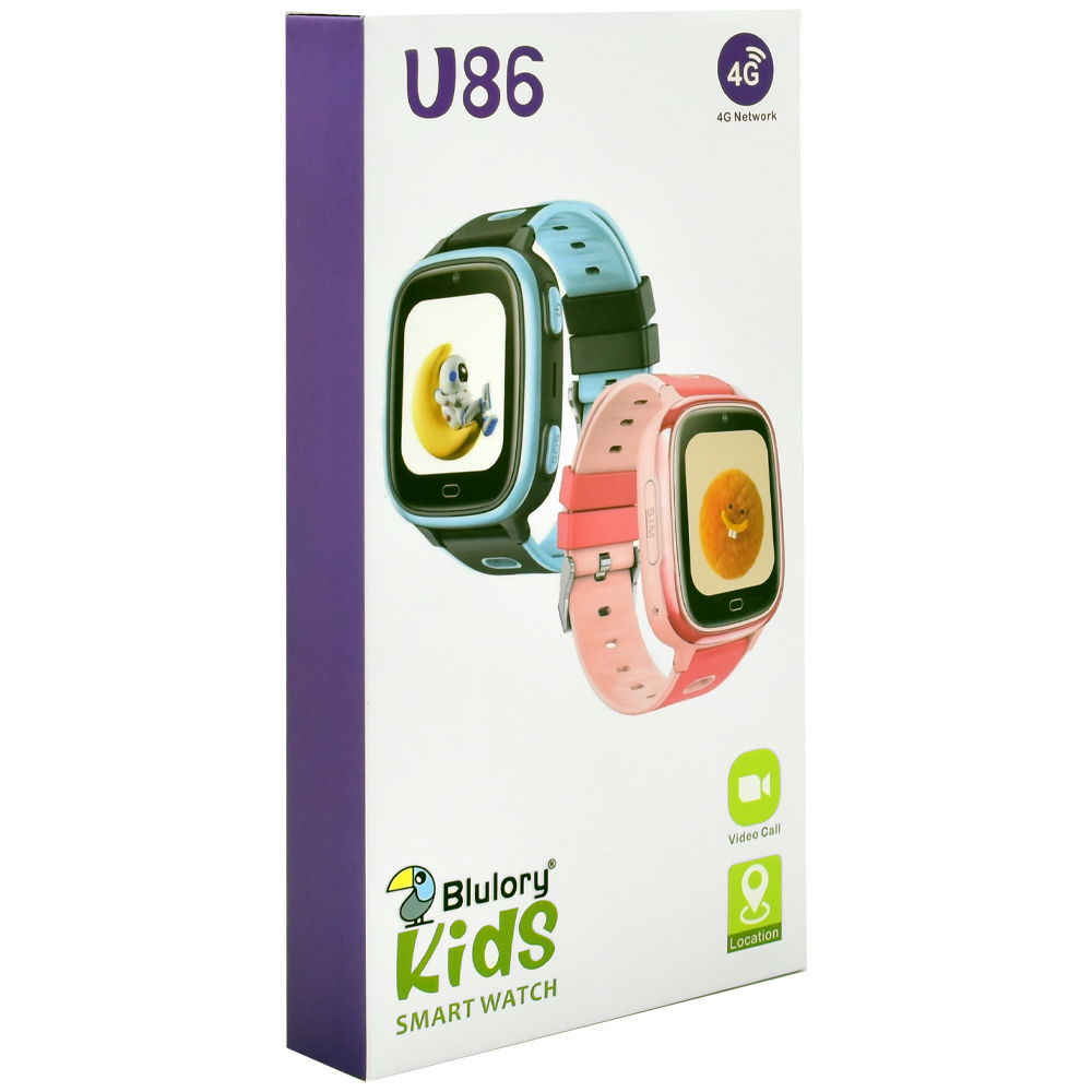 Reloj Inteligente Blulory U86DD Kids LTE-Rosa