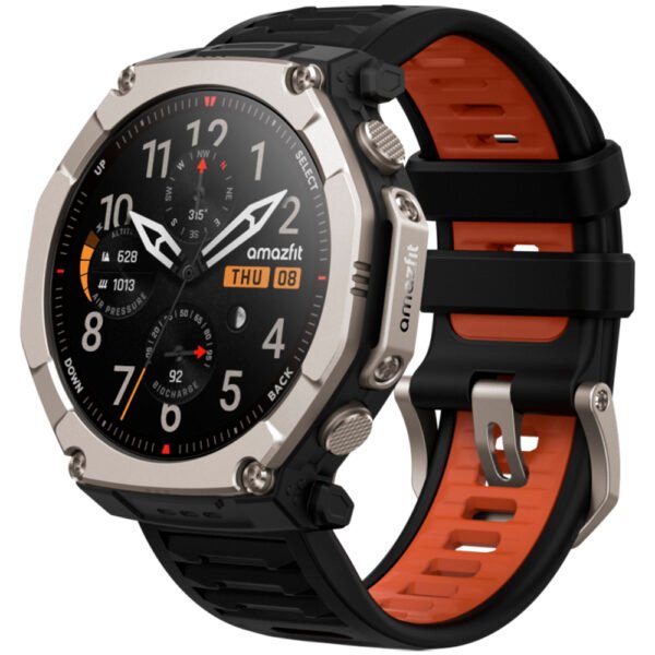 Reloj Inteligente Amazfit T-Rex Ultra 2 A2550-NEGRO Magma