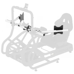 Soporte Gamer Fanatec para Simulador de Carrera Clubsport GT Cockpit Kit Expansión Blanco (CRD-9060004-WW)