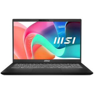 Notebook MSI Modern 15 H C2RMTG-401US Intel Core 9 270H Pantalla Touch Full HD 15.6" 32GB RAM 1Tb SSD Windows 11 - Classic Negro (Inglés)
