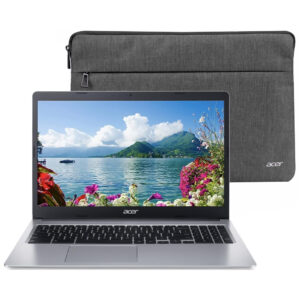 Notebook Acer Chromebook 315 CB315-4H-P8FZ Intel Pentium N6000 Pantalla HD 15.6" 4GB RAM 128GB EMMC Chromeos - Pure Plata (Inglés)