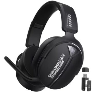 Auricular Con Micrófono Gamer Onikuma Gt887 Inalámbrico Negro