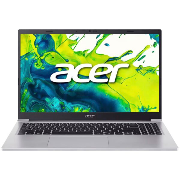 Notebook Acer Aspire Lite AL15-36P-32XP Intel Core 3 N350 Pantalla FHD IPS 15.6" 8GB RAM 128GB SSD Windows 11-LIGHT Plata (Inglés) (Nx.De2Aa.001)